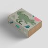 Tuhé mýdlo pro děti DINOSAURUS (citronová tráva, chlorella a spirulina)